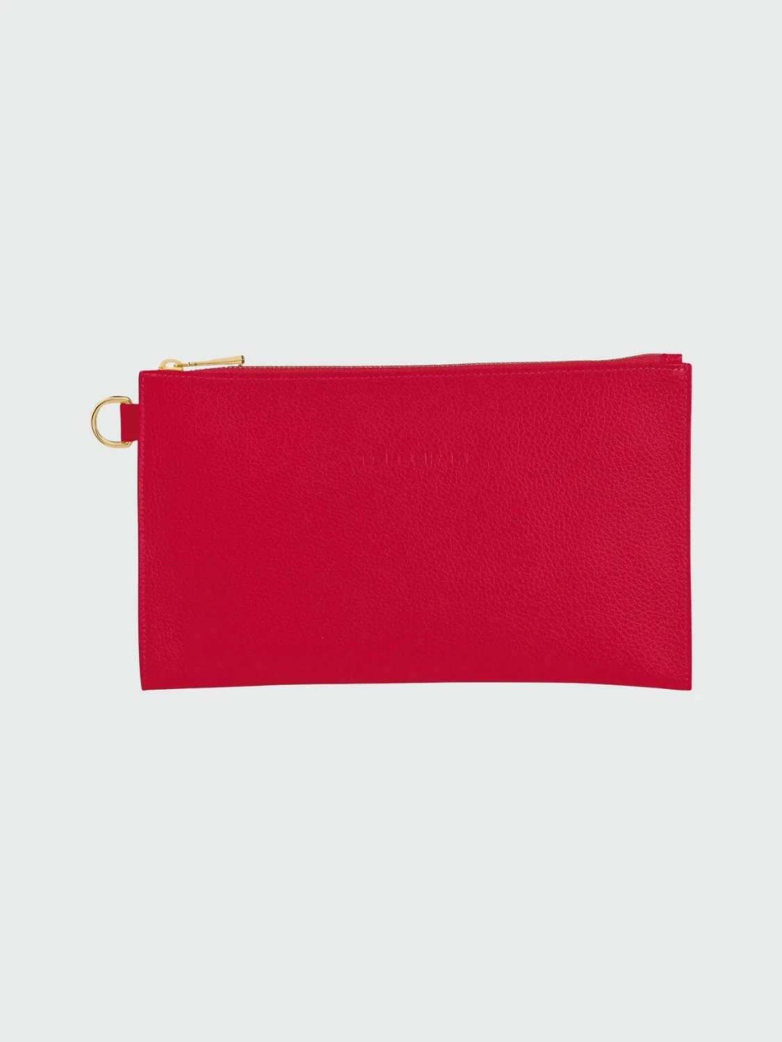 Longchamp -Sobre plano con cierre,Le Foulonné Rojo