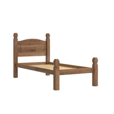 CAMA 1 PLAZA 90X190 NOGAL CAMA 1 PLAZA 90X190 NOGAL