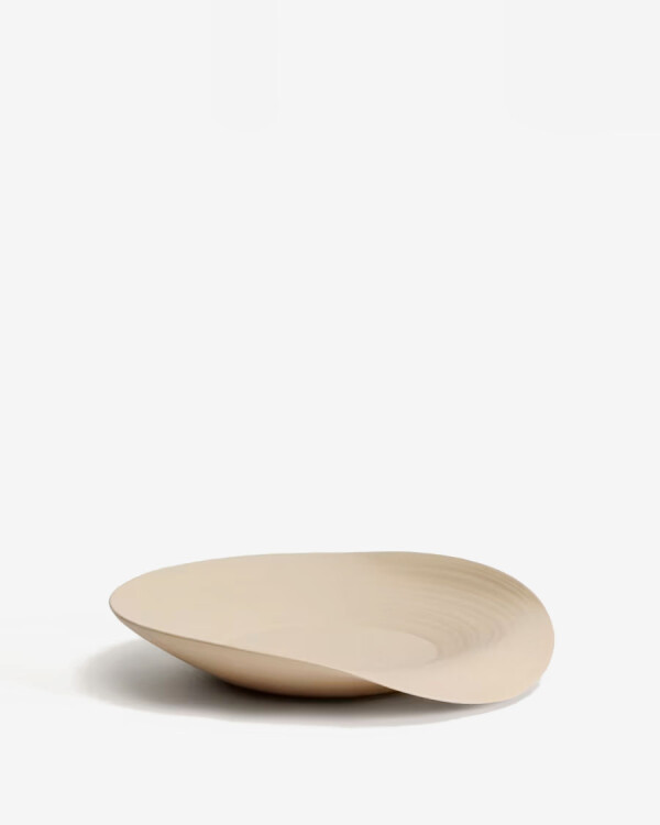 Centro de mesa Ebenor de cerámica beige Ø 40 cm Centro de mesa Ebenor de cerámica beige Ø 40 cm