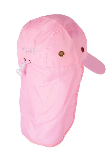 Gorro Visera con Tapanuca Rosa