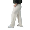 Pantalones The Brooklyn Haus Wide Leg de Mujer - 210512I24 Blanco