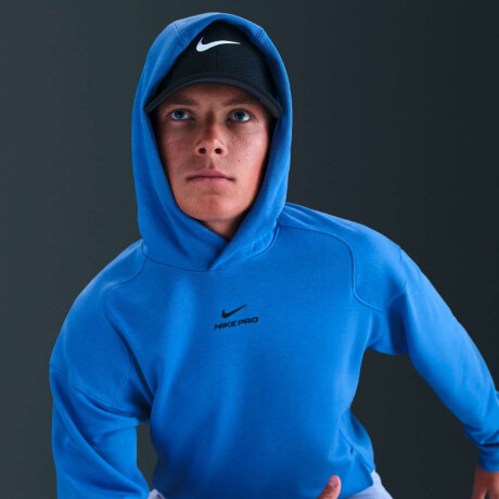 Abrigo Nike Pro Training de Hombre Azul
