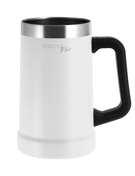 JARRA CERVEZA 700ML DOBLE PARED BLANCO JARRA CERVEZA 700ML DOBLE PARED BLANCO