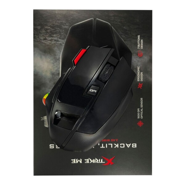 Mouse Inalambrico Gamer Xtrike Me Wirless Gw 600 Pc Computad Mouse Inalambrico Gamer Xtrike Me Wirless Gw 600 Pc Computad