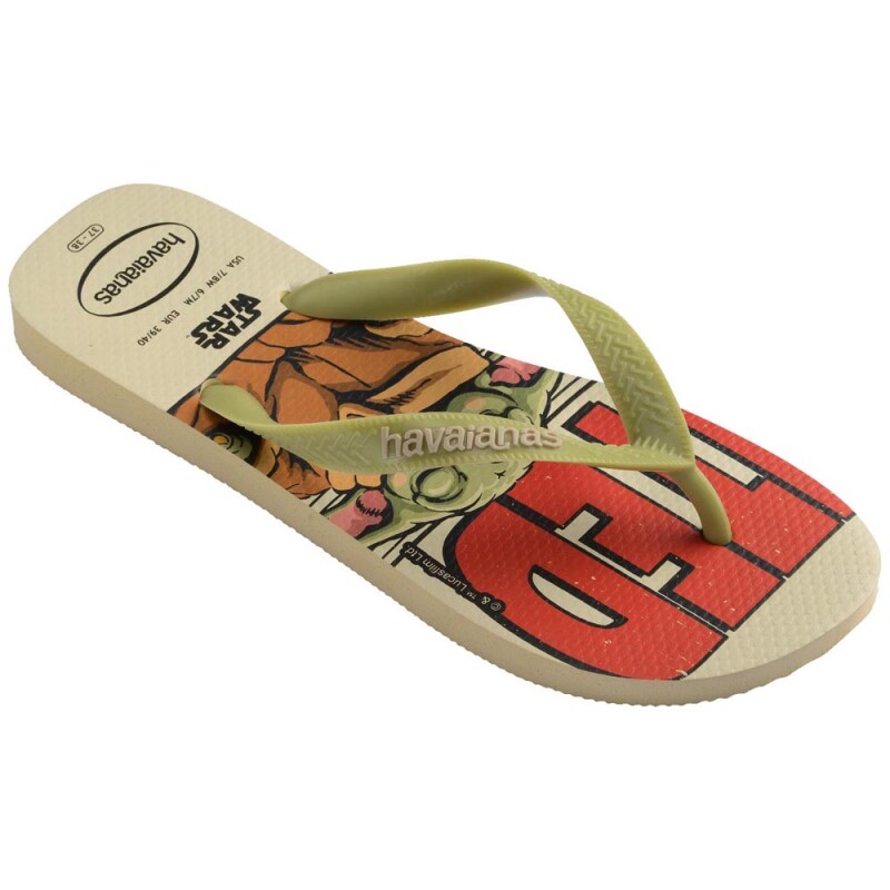 Sandalias Havaianas Star Wars FC Hombre Crema