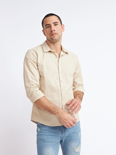 CAMISA ARMANDO BEIGE