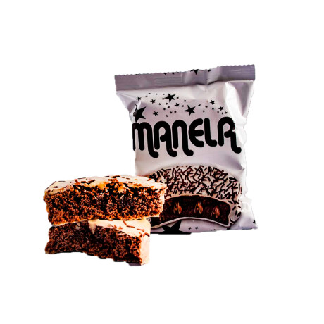 ALFAJOR MANELA CHOCOLATE BLANCO 50 GRS - 24 PCS ALFAJOR MANELA CHOCOLATE BLANCO 50 GRS - 24 PCS