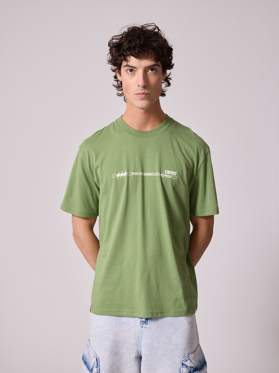 T-SHIRT CASIN DIXIE Verde