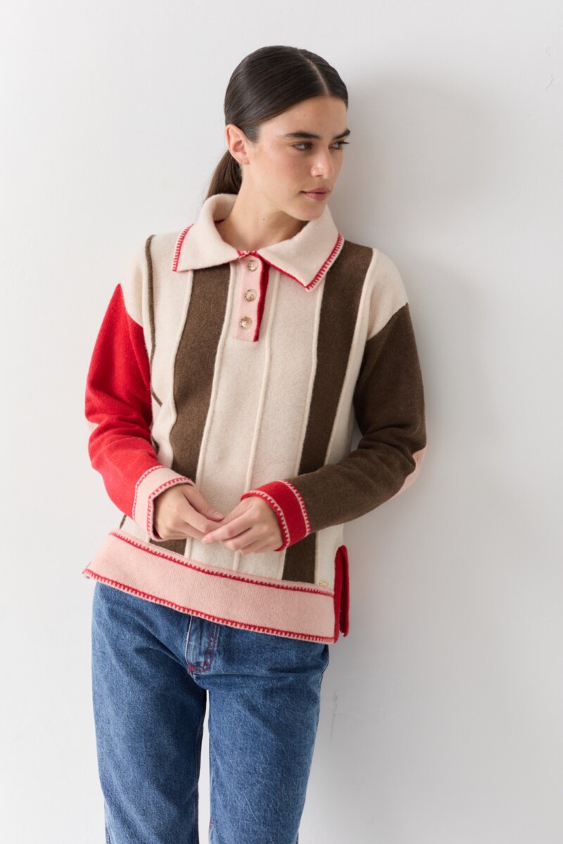 BUZO OLIMPICO - Rojo, Crudo Y Rosa Pre Venta 