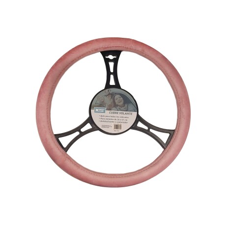 Cubre Volante En Terciopelo Color Rosa Cubre Volante En Terciopelo Color Rosa