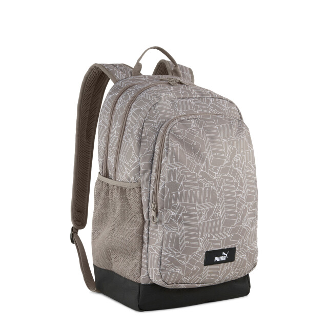 Mochila Puma Academy AOP Backpack Marrón - Negro