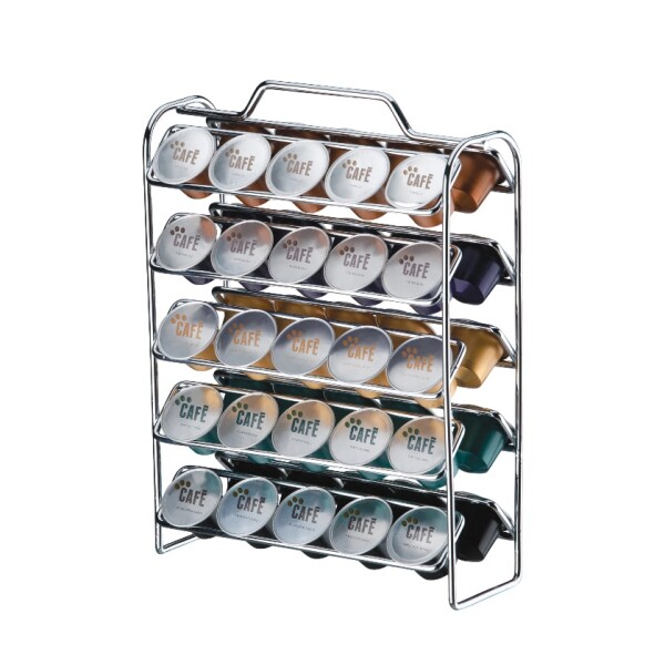 SOPORTE PARA CAPSULAS DE CAFÉ (50 CAPSULAS) COMPATIBLE CON NESPRESSO SOPORTE PARA CAPSULAS DE CAFÉ (50 CAPSULAS) COMPATIBLE CON NESPRESSO