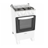 Cocina Combinada Punktal Blanca 4 Hornallas Pk-509 Cocina Combinada Punktal Blanca 4 Hornallas Pk-509