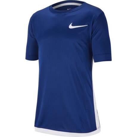 Remera Nike Training Niño Top SS Trophy BLUE VOID/WHITE/(WHITE) S/C