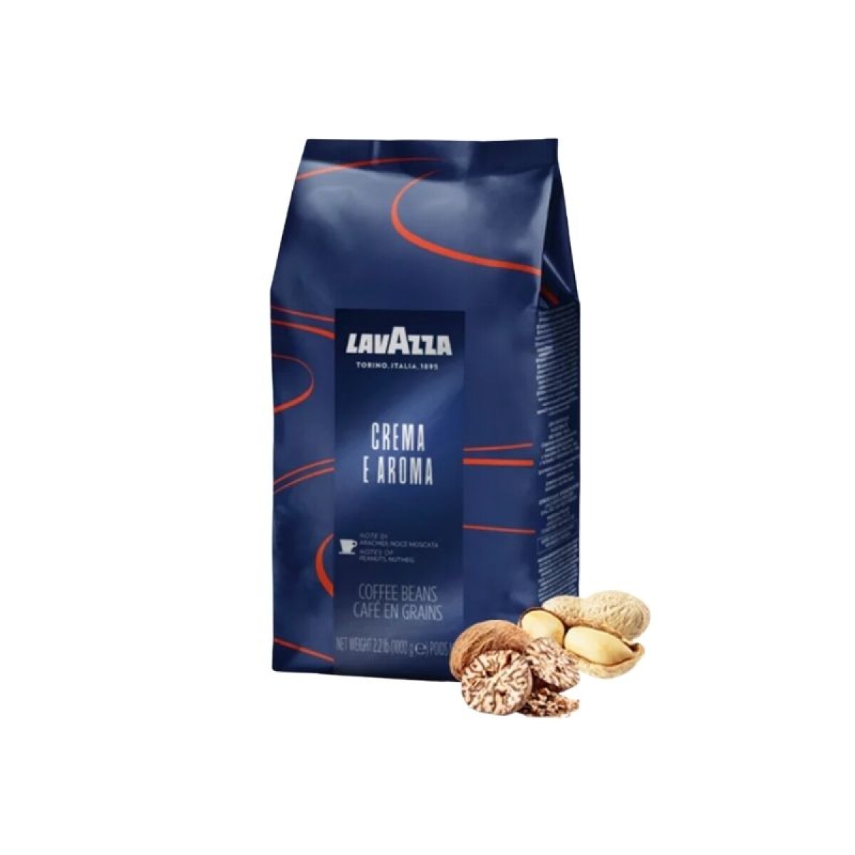 LAVAZZA BAGS CREMA Y AROMA 1KG-CAFE GRANO ITAL 