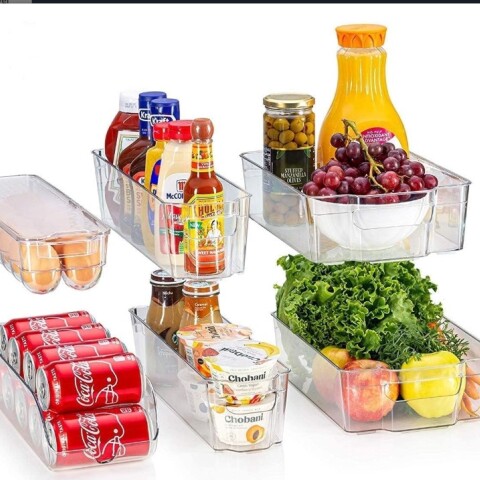 Juego De 6 Recipientes Contenedores Tarros Organizador Heladera Alimentos Multiuso Acrilico Imback Juego De 6 Recipientes Contenedores Tarros Organizador Heladera Alimentos Multiuso Acrilico Imback