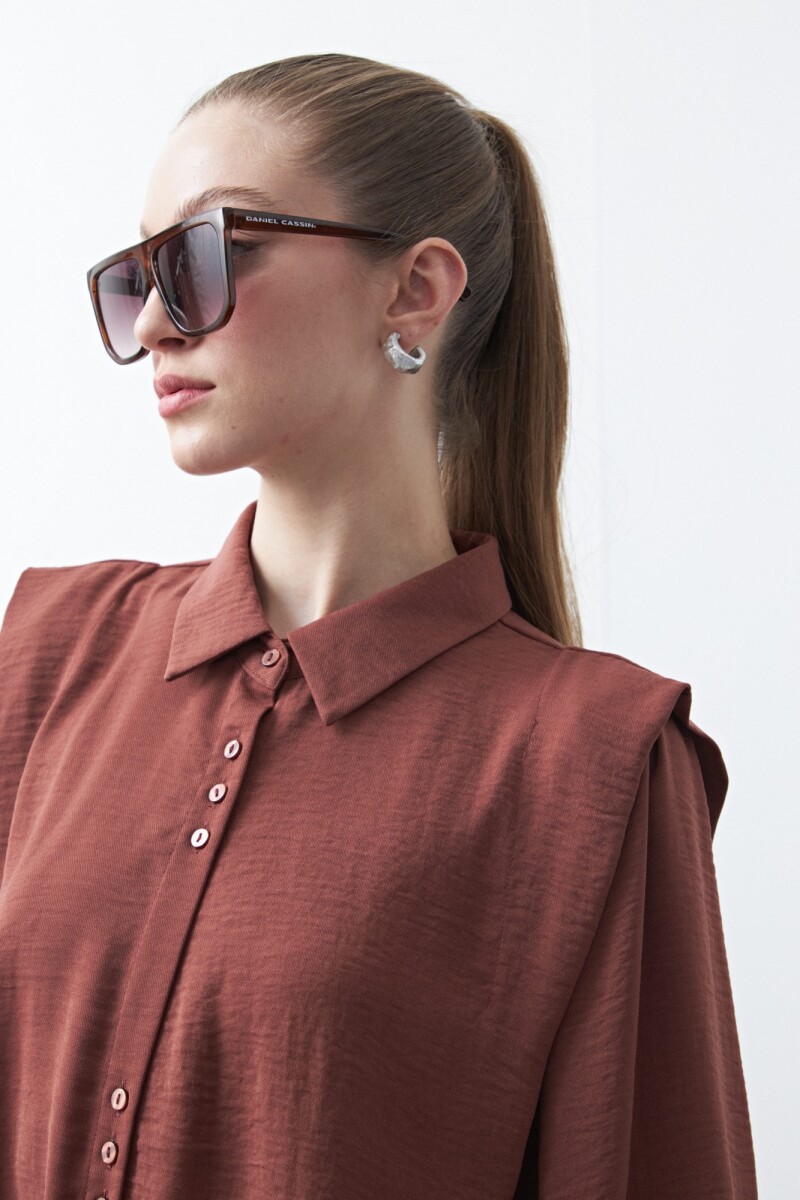 CAMISA PUA Ladrillo