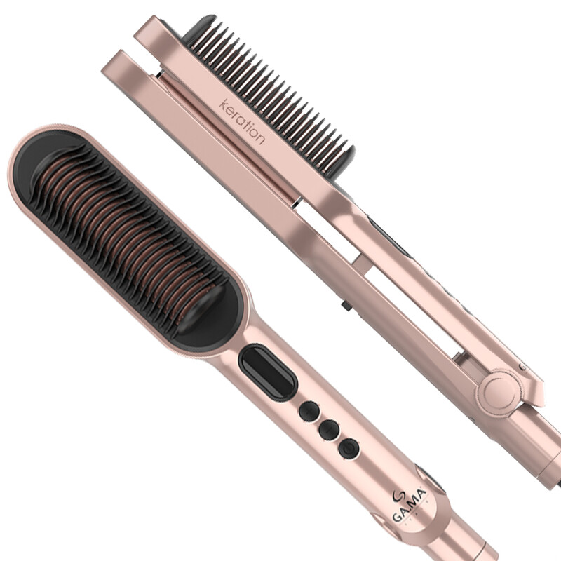 Rizador 2 en 1 Ondula y Alisa Gama Waver & Brush con Keration Rizador 2 en 1 Ondula y Alisa Gama Waver & Brush con Keration