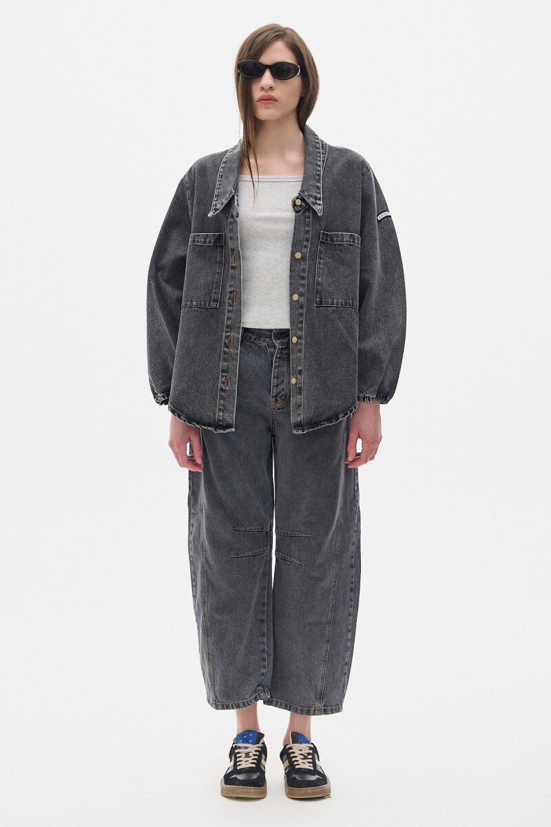 Camisa Cisne Denim Soft Stone