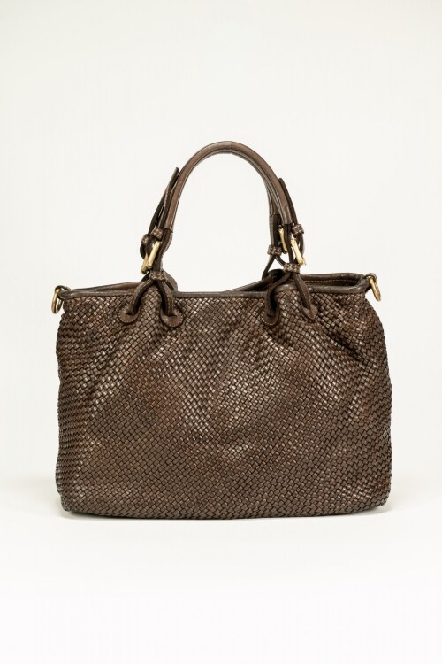 Cartera Lizza Marrón