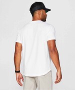 Polo Manga Corta The 24-7 Tee Curved Hem Hombre Classic White
