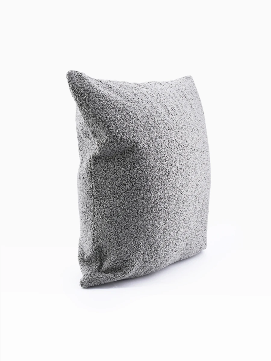 FUNDA DE ALMOHADON BOUCLE - AZUL 