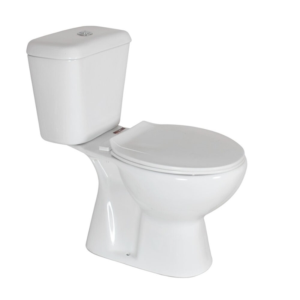 JUEGO DE INODORO CON MOCHILA Y TAPA / MODELO KLEIN BLANCO Juego De Inodoro Con Mochila Y Tapa / Modelo Klein Blanco