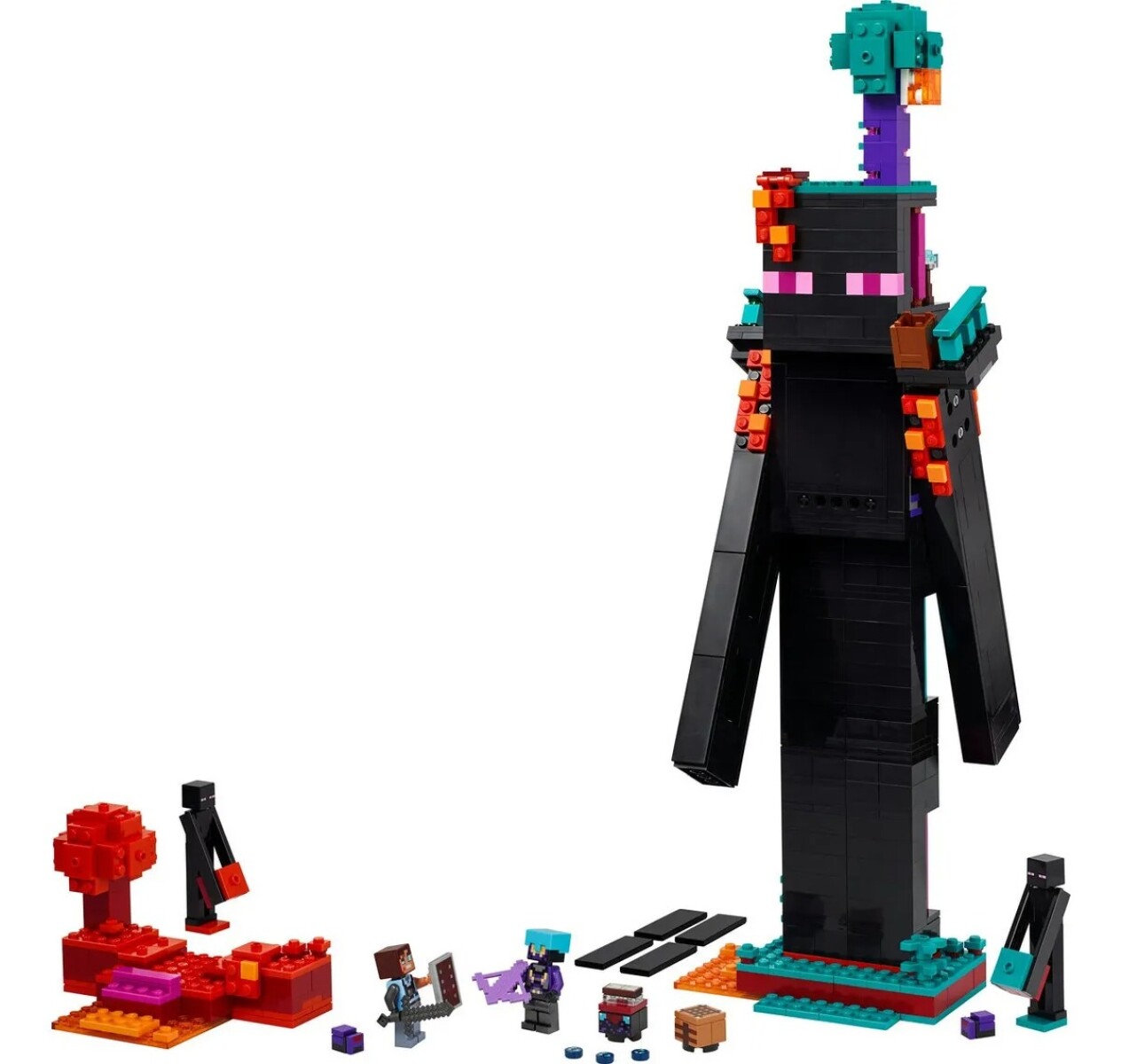 Lego® Minecraft® La Torre Del Enderman Juguete 21279 