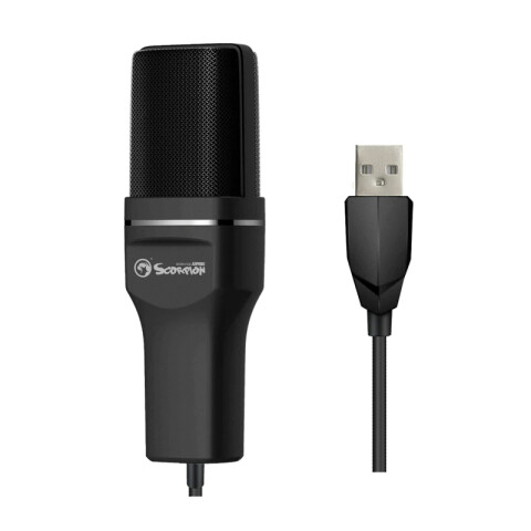 Micrófono PC Gamer Marvo cableado USB MIC-03 Micrófono PC Gamer Marvo cableado USB MIC-03