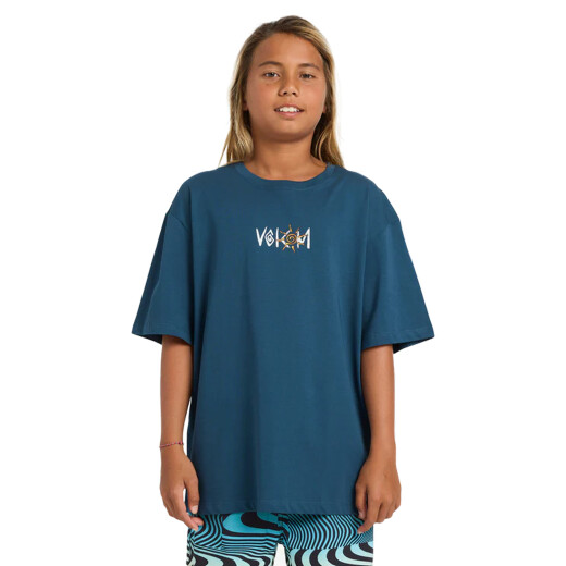Remera Volcom ABG SUNFISH BSC SST Niño - Azul Remera Volcom ABG SUNFISH BSC SST Niño - Azul