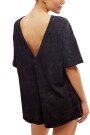 HOT SHOT ROMPER Negro