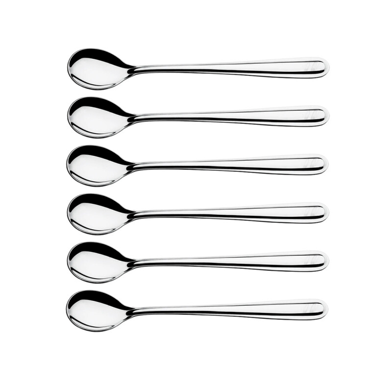 Set 6 piezas cuchara jugo acero inox 18.4cm clean Di Soll INOX