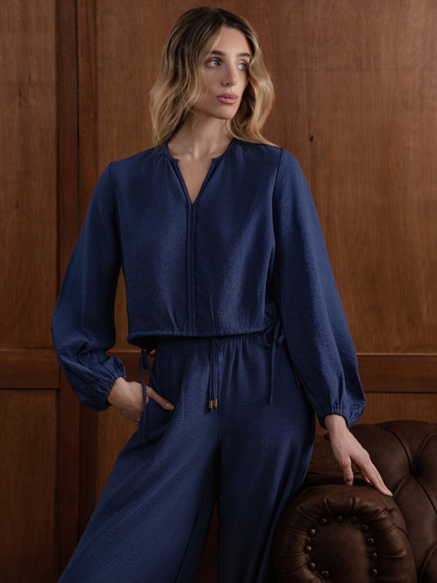 Blusa Abullonada. 