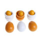 Juego de huevos de simulación de madera para niños de 6 piezas Juego de huevos de simulación de madera para niños de 6 piezas
