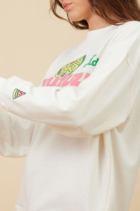 SWEATER CAYAMBE RUSTY Blanco