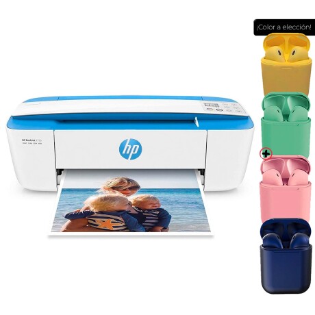 Impresora A Color Multifunción Hp Deskjet Ink Advantage 3775 + Auriculares Impresora A Color Multifunción Hp Deskjet Ink Advantage 3775 + Auriculares