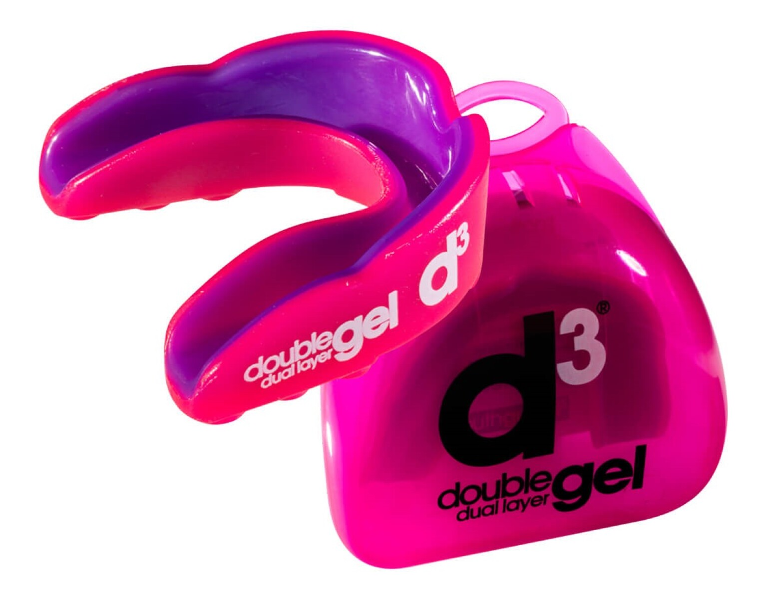 PROTECTOR BUCAL D3 INFANTIL -12 ROSADO 