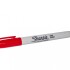 MARCADOR SHARPIE FINO ROJO