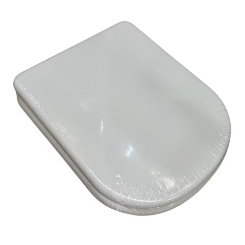 Tapa inodoro MDF Vogue/Bari blanca herraje plástico Tapa Inodoro Mdf Vogue/bari Blanca Herraje Plástico