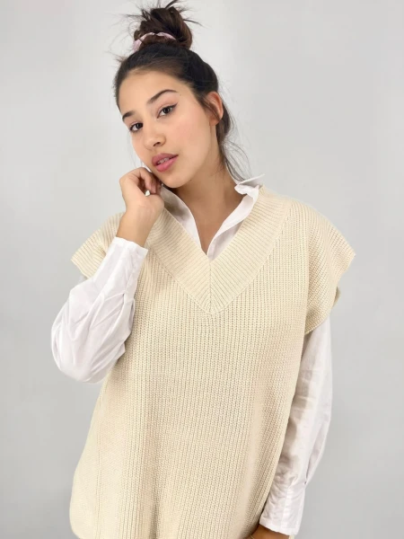 CHALECO WANNA 2120 BLANCO