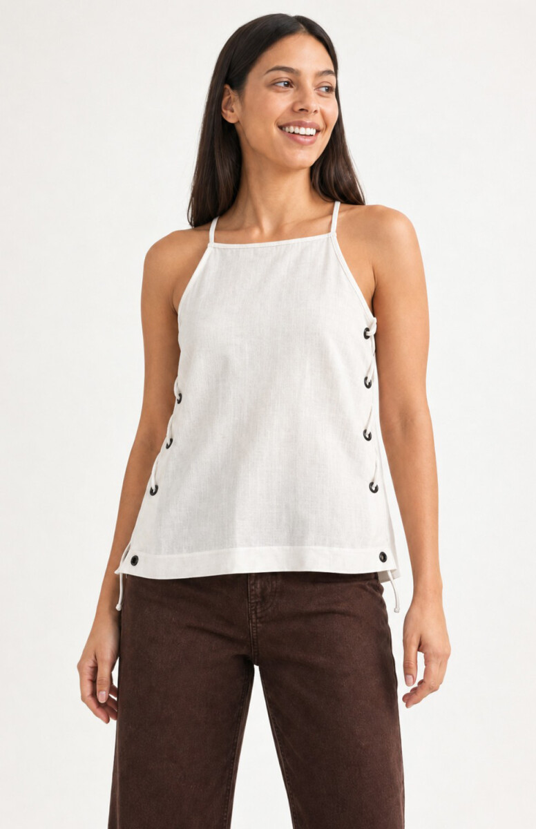 MUSCULOSA SARVITA - BLANCO. 