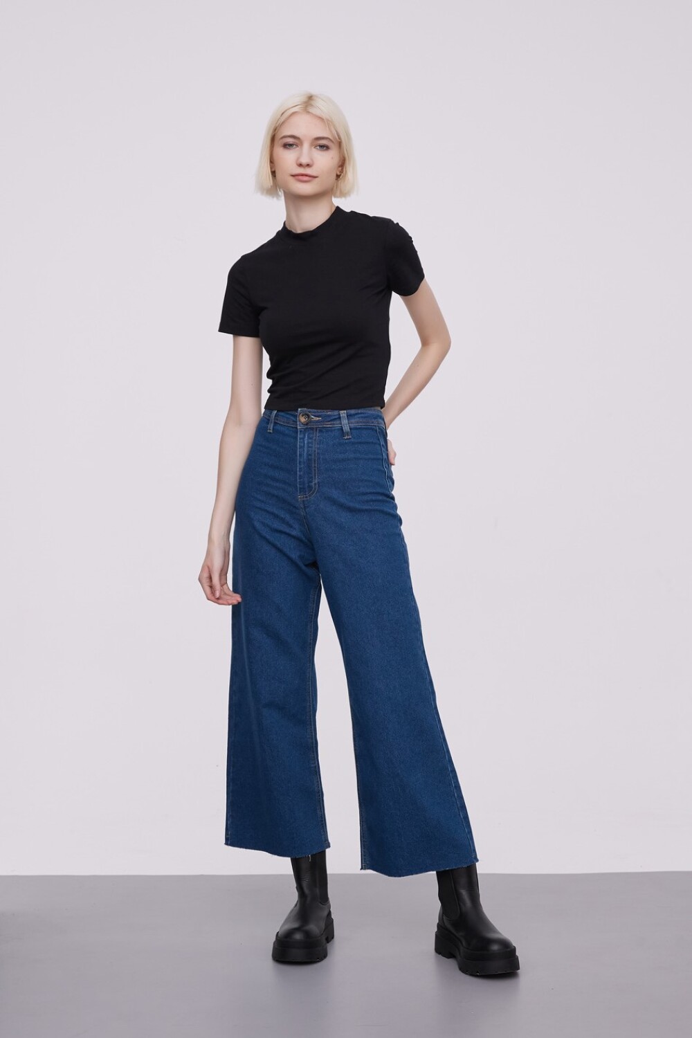 Pantalon Madelin Azul Medio