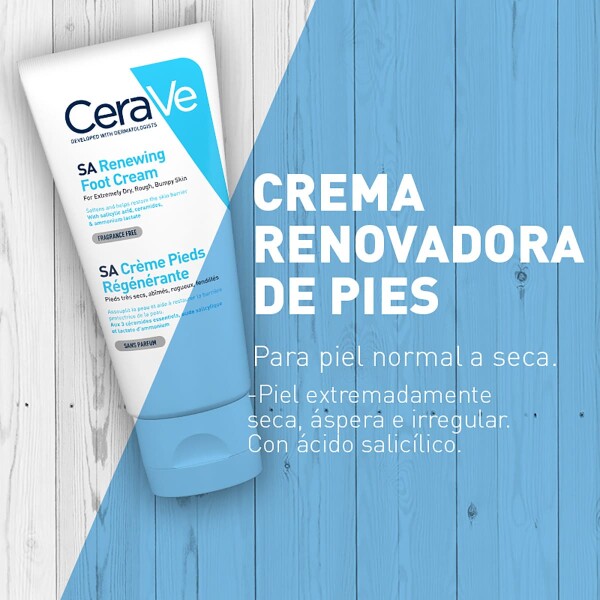 Crema Reparadora SA para Pies 88 ml – CeraVe Crema Reparadora SA para Pies 88 ml – CeraVe
