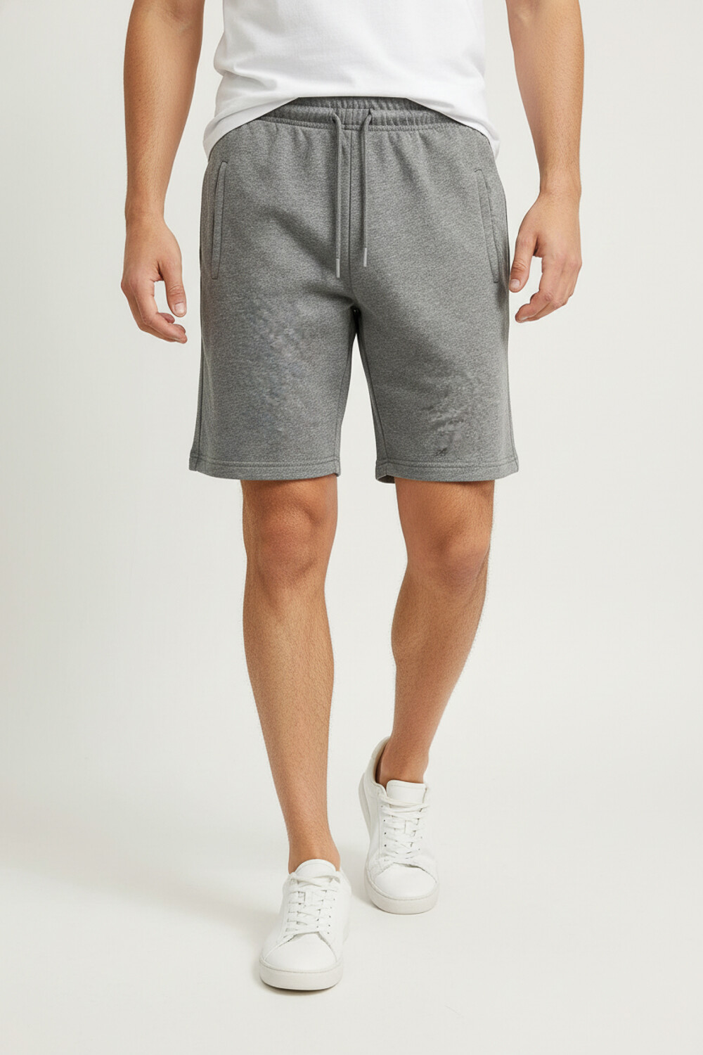 Short Yigita Gris Melange