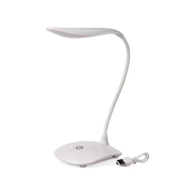 Lampara LED de lectura con soporte para mesa Lampara LED de lectura con soporte para mesa