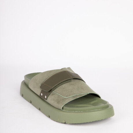 SANDALIA SERAND Verde Militar