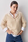 SWEATER BIANCA Beige Claro