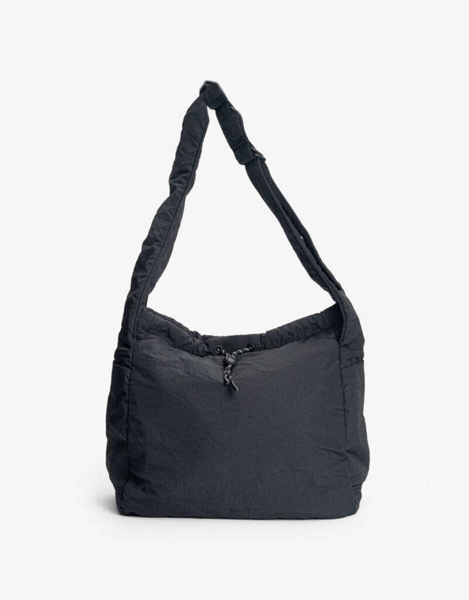 Cartera Saca Nylon - Negro 