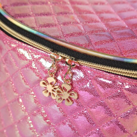 Necessaire Tornasolado Rosa