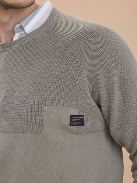 SWEATER PALMA 2.0 VERDE MILITAR